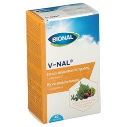 Bional V-nal – Vaisseaux Sanguins – En cas de Jambes Fatiguées – Complément Alimentaire à la Vitamine C