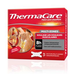ThermaCare Patch Auto-Chauffant Multizone | Patch | Douleurs musculaires, arthrose et entorses