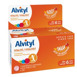 Alvityl® Kinderen Vitaliteit kauwtabletten