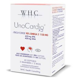 WHC UNOCARDIO Hooggedoseerde omega3