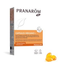 Pranarôm Pranacaps Oregano Bio | Luchtwegen, spijsvertering, lever en darmen