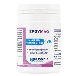 Nutergia ErgyMag : Magnésium + Zinc