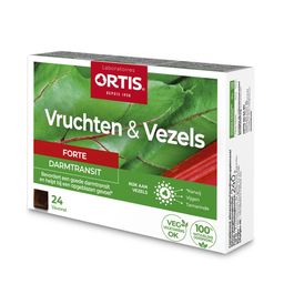 Ortis® Vruchten & Vezels Forte Blokjes