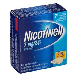 Nicotinell 7mg/24h Pleister voor Transdermaal Gebruik