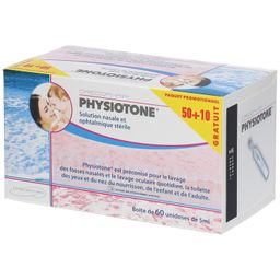 Credophar Physiotone | Nettoyage physiologique nasale | Convient aux bébés