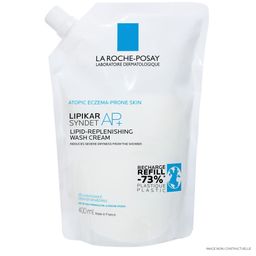 La Roche-Posay Lipikar Syndet AP+ Recharge | Peau Sèche, Tendance à l'Eczéma Atopique |Beurre de Karité et Niacinamide