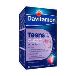 Davitamon Teens Multivitamines Fraise