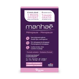 Manhaé Menopauze 3 maanden + 1 maand gratis