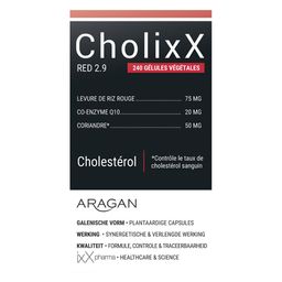 ixX Pharma CholixX Red 2.9 | Levure de Riz Rouge & Coenzyme Q10 | Cholestérol