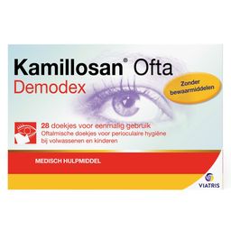 Kamillosan Ofta Demodex | Nettoyage doux | Hygiène oculaire