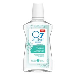 O7 Active® Bain de Bouche Menthe 500 ml collutoire, eau buccale