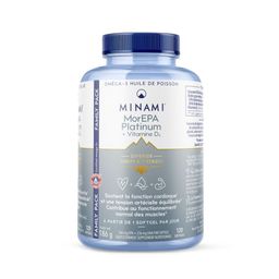 MINAMI® MorEpa Platinum + Vitamine D3