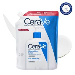 CeraVe Lait Hydratant | Pour Peaux Sèches à Très Sèches | aux 3 Céramides Essentiels et Acide Hyaluronique Recharge