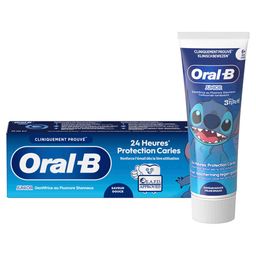 Oral-B Junior Dentifrice Stitch au fluorure stanneux 6+ ans | Saveur douce