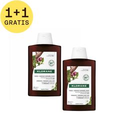 Klorane Strength - Thinning Hair - Loss Shampoo with Quinine & Organic Edelweiss 1+1 GRATIS