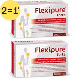 FlexiPure® Forte | Gewrichten, Spieren en Pezen | Kurkuma & Boswelia| 2=1*