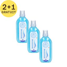 Sensodyne Bain de Bouche Fresh & Cool 2+1 GRATUIT