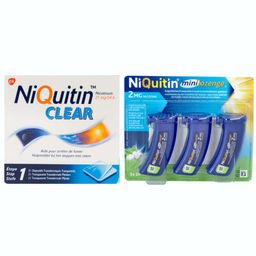 NiQuitin® Combi Therapie Clear 21mg/24h + Minilozenge 2mg Nicotine