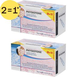 Credophar Physiotone | Nettoyage physiologique nasale | Convient aux bébés | 2=1*