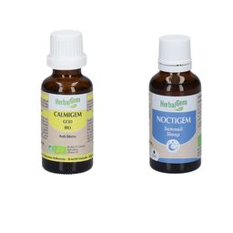 HerbalGem Noctigem Bio + HerbalGem Calmigem Bio DUO