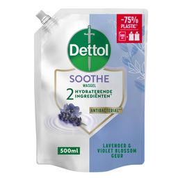 Dettol Relaxing Gel Lavant Antibactérien Lavande Recharge