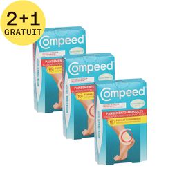 Compeed® Pansement Ampoule Moyen Format Économique 2+1 GRATUIT