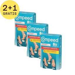 Compeed® Blarenpleisters Assortiment Voordeelverpakking 2+1 GRATIS