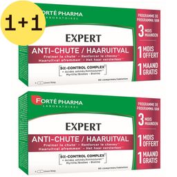 Forté Pharma Expert Anti-Haaruitval 2+1 Maand GRATIS | 1+1 GRATIS