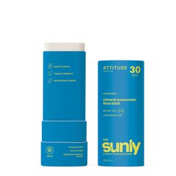 Attitude™ Sunly Zonnecrème Kinderen Gelaat Zonder Parfum SPF30
