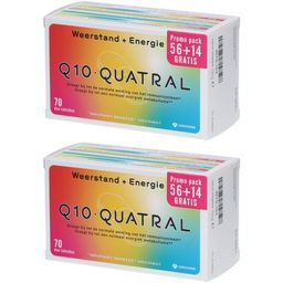 Q10 Quatral Immunité + Énergie PROMO +14 comprimés gratuits