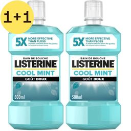 Listerine® Cool Mint Sans Alcool | Bain de Bouche pour une Haleine Fraîche Durable