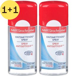 Mercurochrome Ontsmettende Spray | 1+1 GRATIS