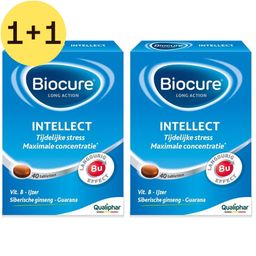 Biocure® Intellect - Concentratie, Geheugen, Vitamine | 1+1 GRATIS