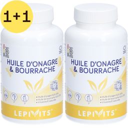 Lepivits® Huile d'Onagre et de Bourrache | 1+1 GRATUIT