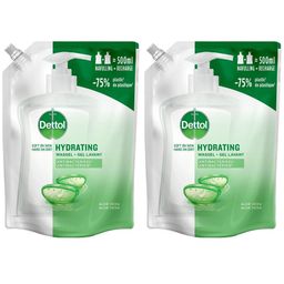 Dettol Hydrating Gel Lavant Antibactérien Aloe Vera Recharge