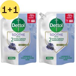 Dettol Relaxing Wasgel Antibacterieel Lavendel Navulling | 1+1 GRATIS