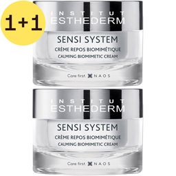 Institut Esthederm Sensi System Calming Biomimetic Cream Nieuwe Formule | 1+1 GRATIS
