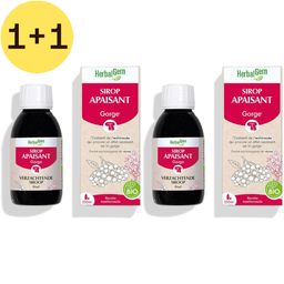 HerbalGem Sirop Apaisant | 1+1 GRATUIT
