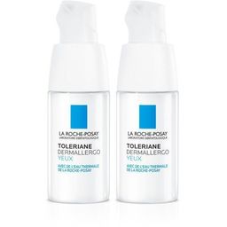 La Roche-Posay Toleriane Dermallergo Yeux | Yeux Très sensibles | Avec Neurosensine |  Niacinamide et Sphingobioma