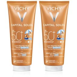 Vichy Capital Soleil Lait Protecteur Doux Enfants SPF50 | Pour le visage et le corps