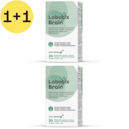 Natural Energy Labotix Brain |  Gut Brain Axis - Santé intestinale - Équilibre émotionnel | 1+1 GRATUIT
