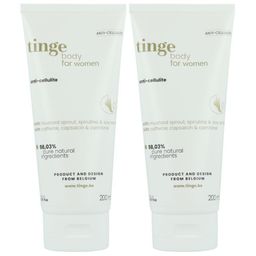 Tinge Crème Anti-Cellulite. Cellulite avancée.