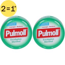 Pulmoll® Hoestbonbons Eucalyptus - Menthol Zonder Suiker | 2=1*