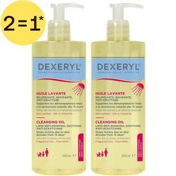 DEXERYL Huile Lavante Hygiène | Peau très sèche et sujette à l'eczéma | Visage et Corps | Dès la naissance | 2=1*