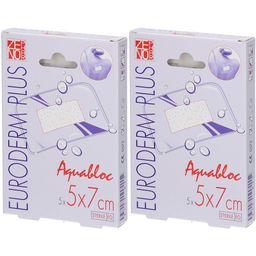 Euroderm Plus Waterproof Steriele Pleister 5x7cm