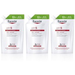 Eucerin pH5 Gel Lavant Recharge Visage et Corps Peau Sèche et Sensible