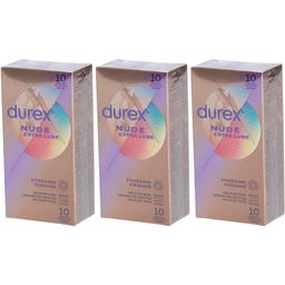 Durex® Nude Extra Lube Préservatifs