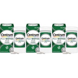 Centrum Multibiotics Plus ∣ 18 souches de bactéries ∣ Flore intestinale, Immunité, Énergie ∣ Vitamines D, B2 et B12