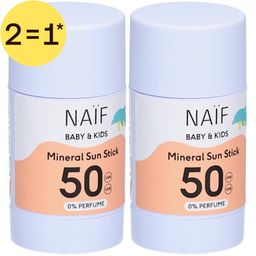 Naïf Baby & Kids Minerale Zonnestick SPF50 | 2=1*