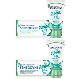 Sensodyne Proglasur Junior dentifrice enfant goût menthe douce, protection 24h contre les caries 6-12 ans